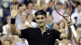 Roger Federer avanzó con tranquilidad a los cuartos de final del US Open