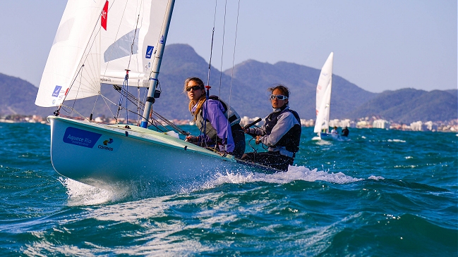 Jóvenes chilenas viajaron a España para disputar el Mundial de Vela Olímpica