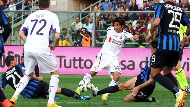 Matías Fernández fue clave en triunfo de Fiorentina sobre Atalanta
