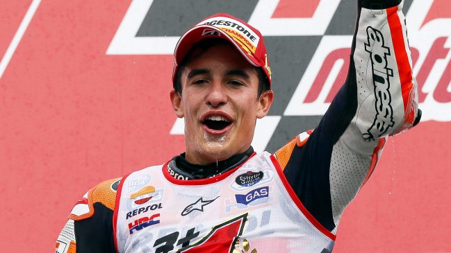 Marc Márquez se proclamó campeón del mundo de Moto GP en el Gran Premio de Japón
