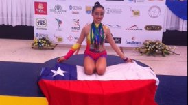 Kassandra Guzmán brilló con dos medallas de oro en Sudamericano de Cúcuta