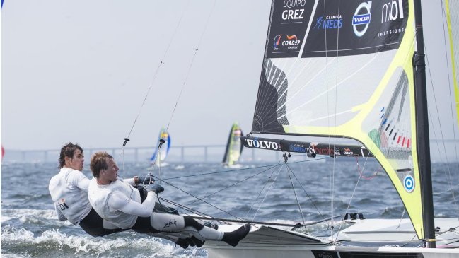 Equipo Grez finalizó en el cuarto lugar en Sudamericano de veleros