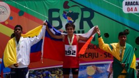 Con el atletismo llegó el primer oro para Chile en los Sudamericanos Escolares