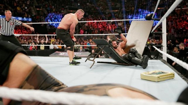 John Cena se impuso ante Seth Rollins en TLC y enfrentará a Brock Lesnar en Royal Rumble