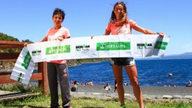 Bárbara Riveros y Valentina Carvallo ya están en Pucón para el Ironman 70.3
