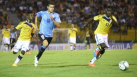 Uruguay ganó en un deslucido encuentro ante Colombia en el Sudamericano Sub 20