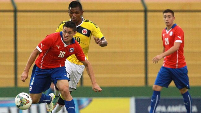 Chile cayó con Colombia e hipotecó su clasificación en el Sudamericano sub 20