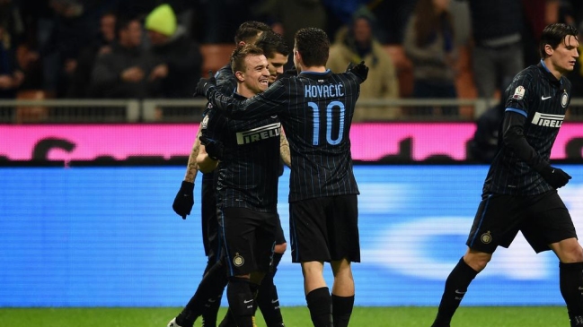 Inter de Gary Medel se instaló en cuartos de final de la Copa Italia