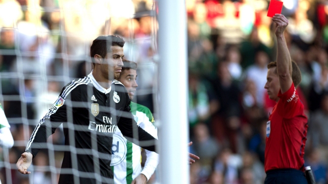 Cristiano Ronaldo recibió sanción por la agresión en el partido contra Córdoba