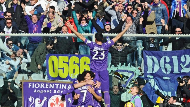 Fiorentina se impuso ante Atalanta en duelo de chilenos en Italia