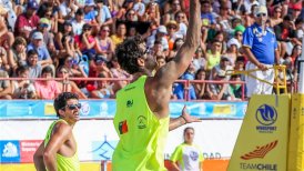 Los Grimalt ganaron el bronce en Sudamericano de Voleibol Playa