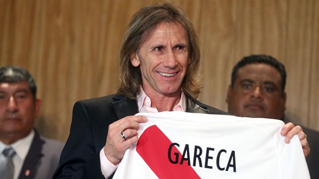 Ricardo Gareca fue presentado como nuevo entrenador de la selección peruana