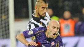 Juventus y Fiorentina chocan en la Copa Italia en duelo de chilenos