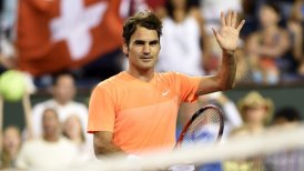 Roger Federer avanzó con solidez a los cuartos de final de Indian Wells