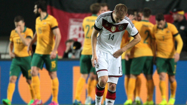 Alemania rescató un luchado empate ante Australia