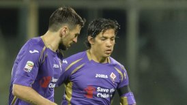 Matías Fernández actuó en sólida victoria de Fiorentina por la liga italiana