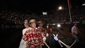 Urrutia y Meza sorprendieron a todos en el Campeonato Nacional de Rodeo