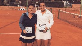 Fernanda Brito ganó el título de dobles en Villa del Dique