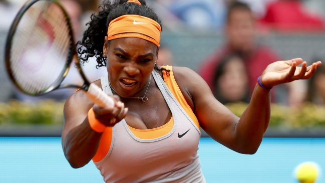 Serena Williams debutó en Madrid con una victoria aplastante