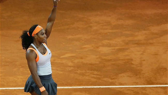 Serena Williams mantuvo tranco firme y se instaló en octavos de final del torneo de Madrid