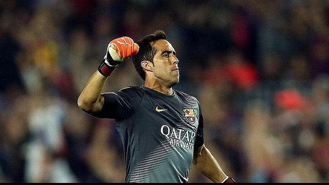 Claudio Bravo lidera el ránking de porteros de la liga española