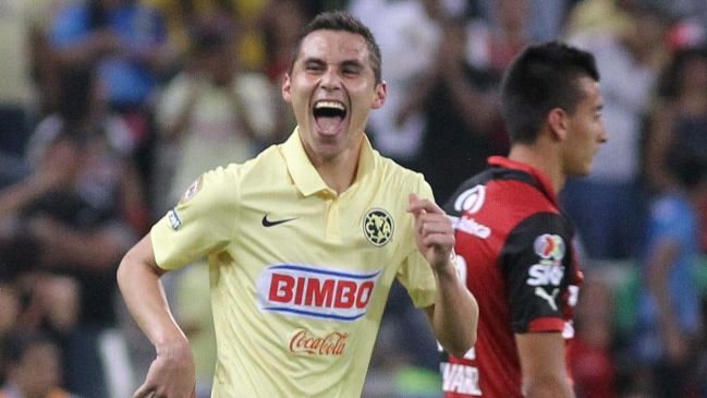 Rodrigo Millar participó en derrota de Atlas ante América en la liga mexicana