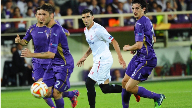 Fiorentina perdió ante Sevilla y quedó eliminada de la Europa League