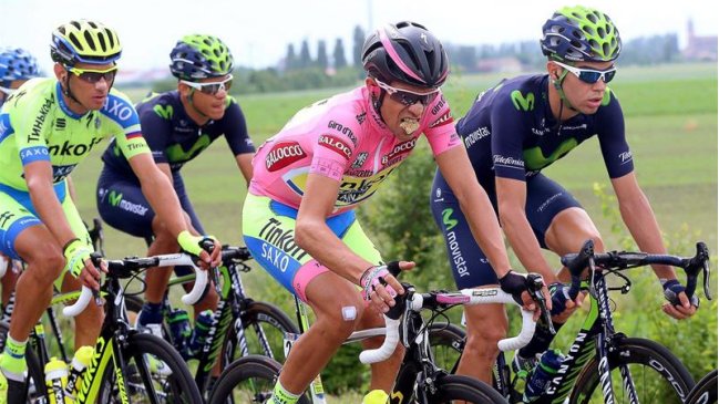 Gilbert se quedó con la duodécima etapa del Giro de Italia, pero Contador sigue líder