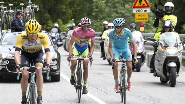 Sacha Modolo logró un doblete y Alberto Contador mantuvo el liderato en el Giro de Italia
