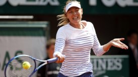 Maria Sharapova pasó con categoría a la tercera ronda de Roland Garros