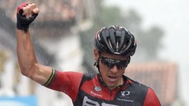 Philippe Gilbert sumó su segundo triunfo de etapa en el Giro de Italia