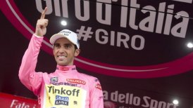Alberto Contador salvó el liderato en la penúltima etapa del Giro de Italia