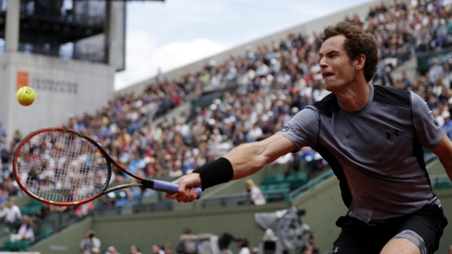 Andy Murray eliminó a Chardy y chocará en cuartos de Roland Garros con David Ferrer