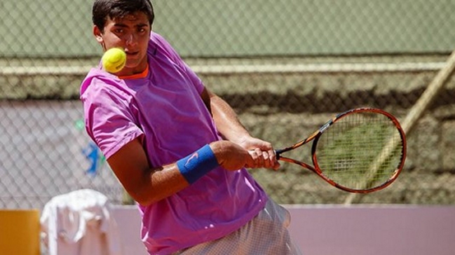 Chileno Marcelo Barrios avanzó a octavos en Roland Garros juniors