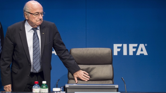 Blatter llamó a Congreso Extraordinario para elegir nuevo presidente