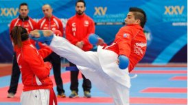 Este jueves comenzará el Sudamericano de Karate en Santiago