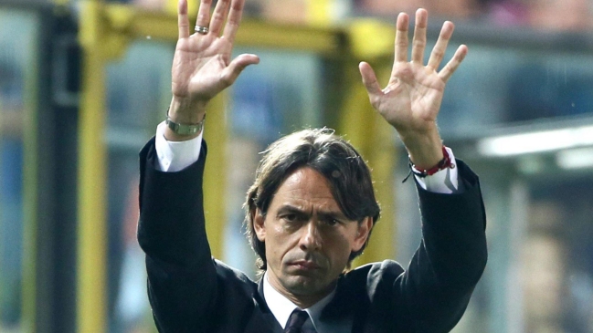 AC Milan despidió a su entrenador Filippo Inzaghi
