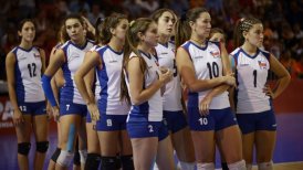 Chile sufrió su tercera derrota en el Sudamericano de vóleibol femenino