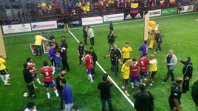Chile y Colombia empataron en el Partido de Estrellas de la Expo F11