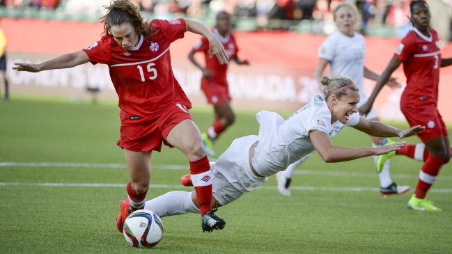 Canadá y Alemania solo lograron empates en el Mundial Femenino