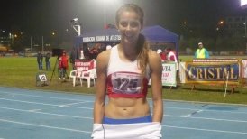 Isidora Jiménez ganó medalla de plata en el Sudamericano de Perú