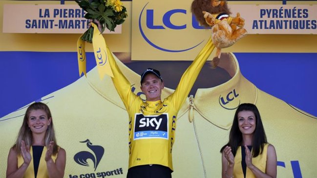 Chris Froome ganó la primera etapa de montaña en el Tour de Francia y afianzó su ventaja