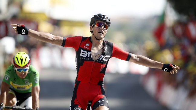 Belga Greg van Avermaet se impuso en la 13ª etapa del Tour de Francia
