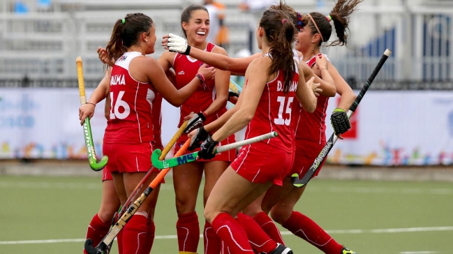 Chile tuvo brillante avance a semifinales en el hockey césped femenino