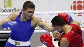 Joseph Cherkashyn se despidió en cuartos de final del boxeo en Toronto 2015