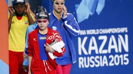Nadadora de 10 años se adueñó de las miradas en el Mundial de Kazán