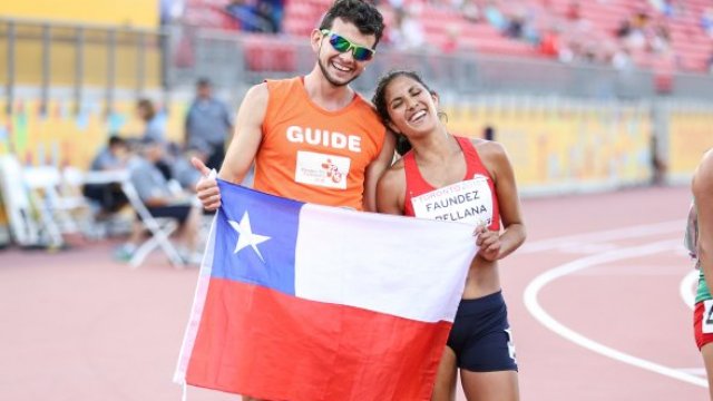Margarita Faúndez remató cuarta en la final de 800 metros en los Parapanamericanos