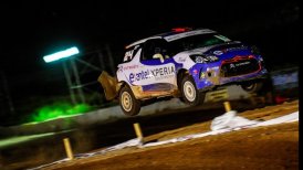 Tomás Etcheverry se quedó con el primer puesto en el shakedown del Rally Mobil en La Serena