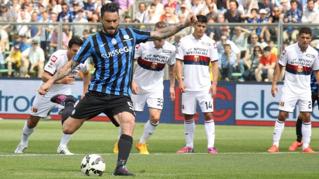 Mauricio Pinilla contribuyó con un gol en victoria de Atalanta por la Copa Italia