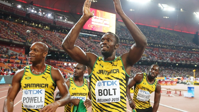 Jamaica logró el oro en la posta 4x100 de la mano de un intratáble Usain Bolt